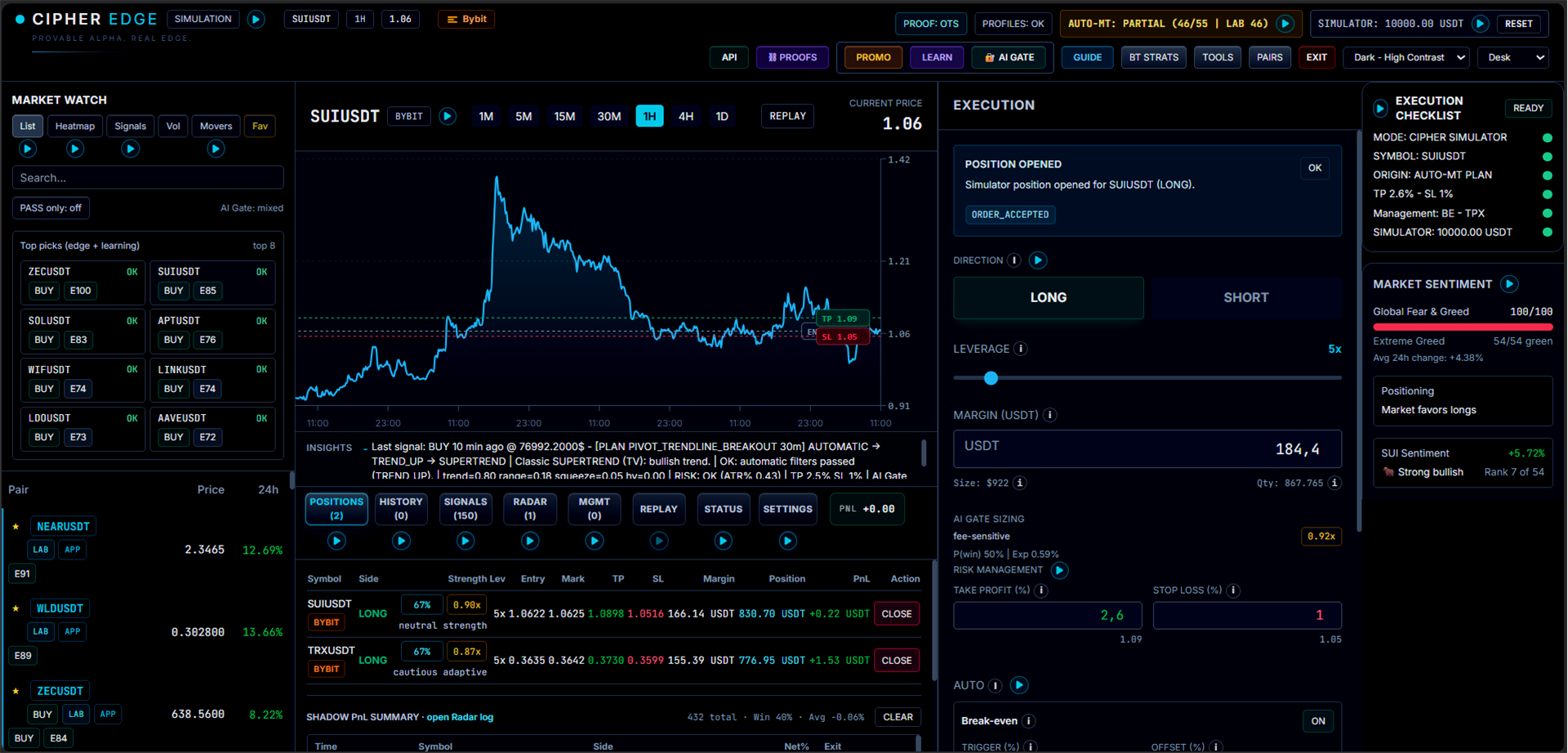 HEXORYN terminal screenshot